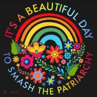 Its A Beautiful Day To Smash The Patriarchy Feminist Women's Hoodie thumb 2