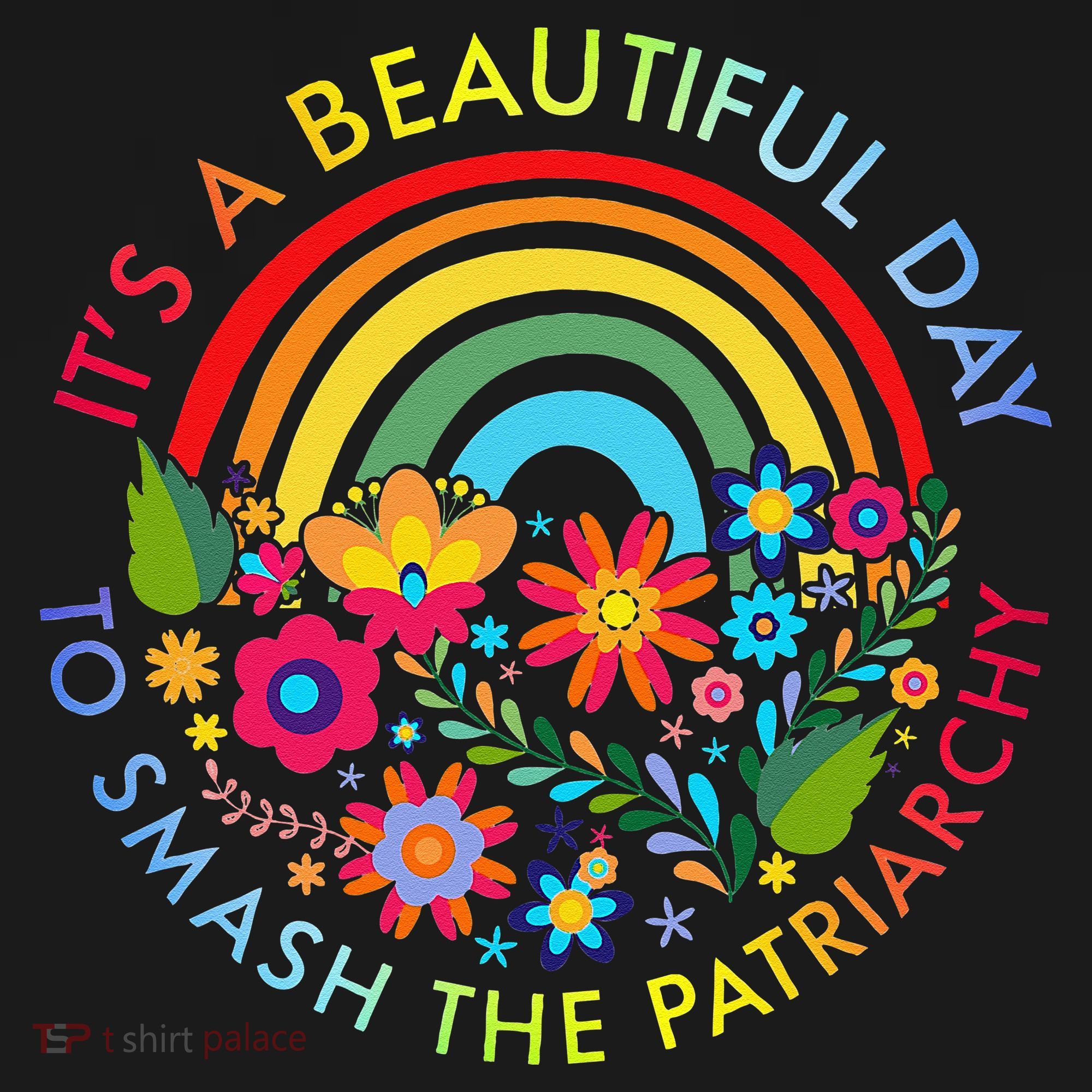 Its A Beautiful Day To Smash The Patriarchy Feminist Women's Tank Top