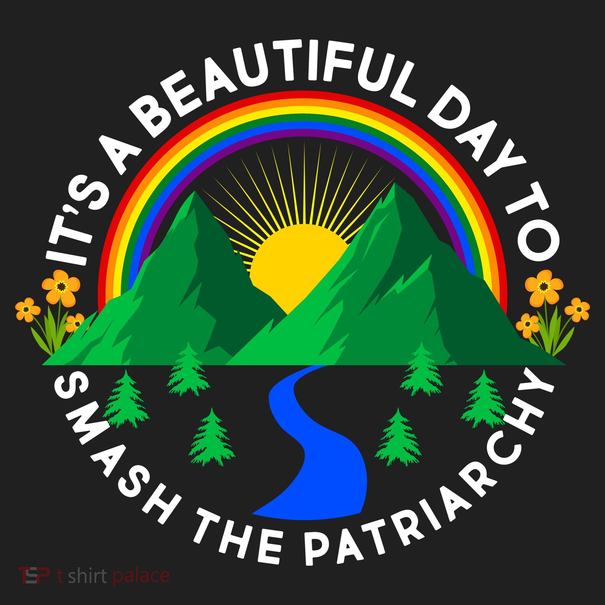 It's A Beautiful Day To Smash The Patriarchy Women's Sweatshirt