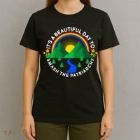 It's A Beautiful Day To Smash The Patriarchy T-Shirt thumb 4
