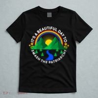 It's A Beautiful Day To Smash The Patriarchy T-Shirt thumb 5