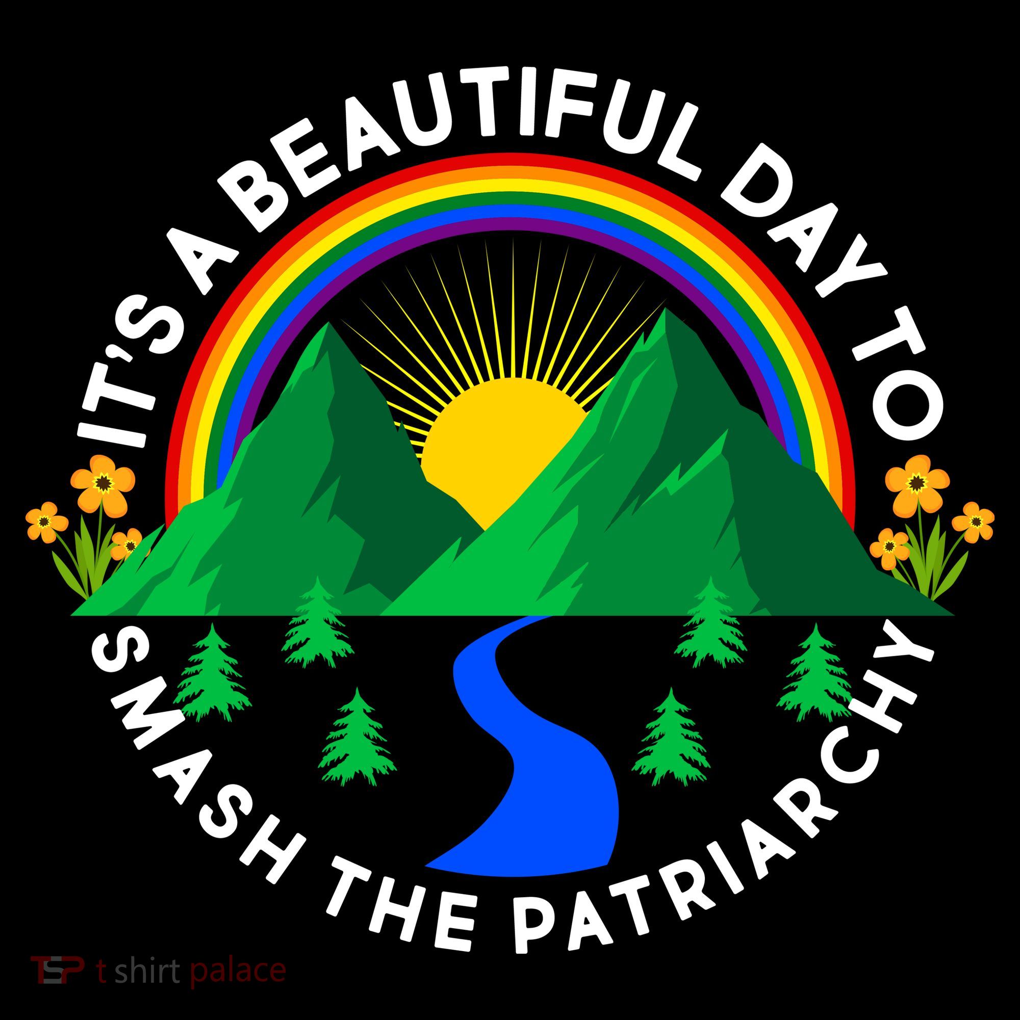 It's A Beautiful Day To Smash The Patriarchy Women's Hoodie