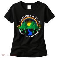 It's A Beautiful Day To Smash The Patriarchy Women's T-Shirt thumb 0