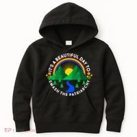 It's A Beautiful Day To Smash The Patriarchy Kids Hoodie thumb 0