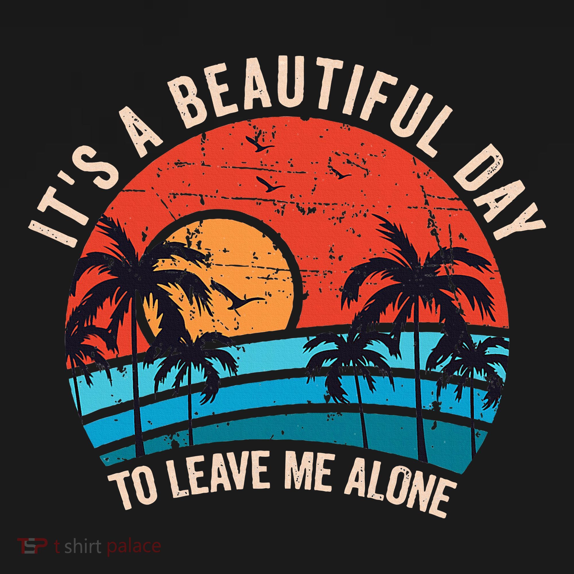 ItS A Beautiful Day To Leave Me Alone Funny Anti Social Women's Hoodie