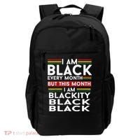 I Am Black Every Month Juneteenth Blackity Backpack thumb 0