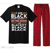I Am Black Every Month Juneteenth Blackity Pajama Set thumb 0