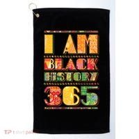 I Am Black History 365 Golf Towel thumb 0