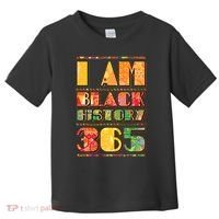 I Am Black History 365 Toddler T-Shirt thumb 0