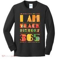 I Am Black History 365 Kids Long Sleeve Shirt thumb 0