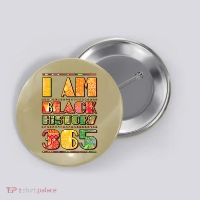 I Am Black History 365 Button