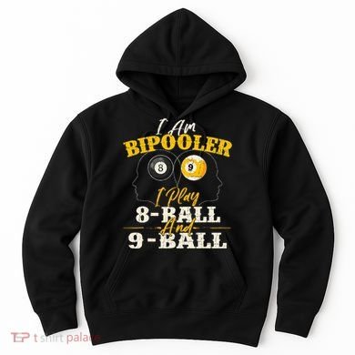 I Am Bipooler Snooker Game Billiards Lover Pool Player Hoodie
