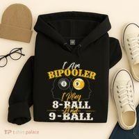 I Am Bipooler Snooker Game Billiards Lover Pool Player Hoodie thumb 4