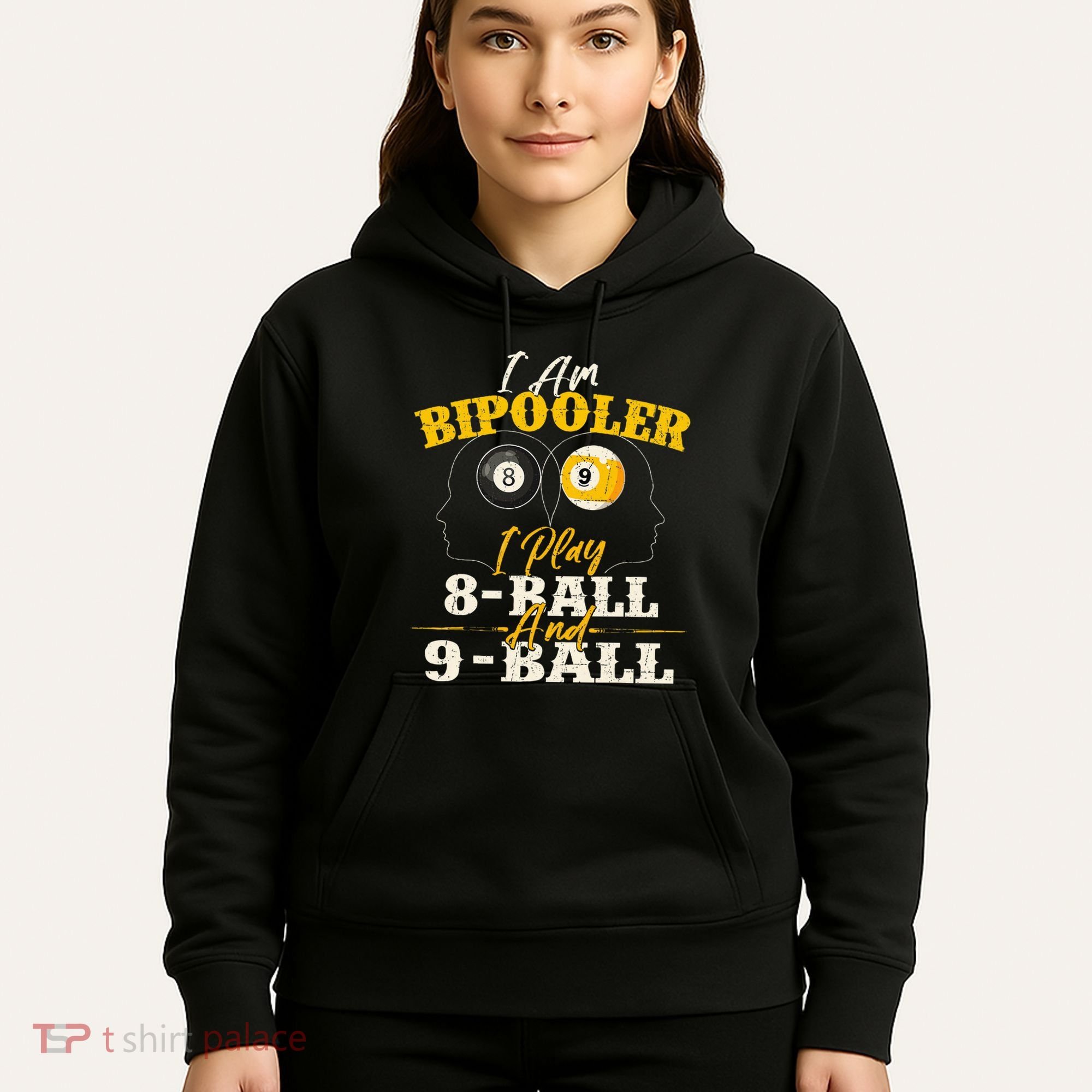 I Am Bipooler Snooker Game Billiards Lover Pool Player Hoodie