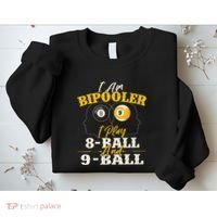 I Am Bipooler Snooker Game Billiards Lover Pool Player Sweatshirt thumb 2