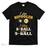 I Am Bipooler Snooker Game Billiards Lover Pool Player T-Shirt thumb 0