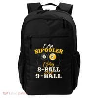 I Am Bipooler Snooker Game Billiards Lover Pool Player Backpack thumb 0