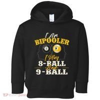 I Am Bipooler Snooker Game Billiards Lover Pool Player Toddler Hoodie thumb 0