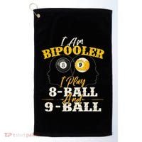 I Am Bipooler Snooker Game Billiards Lover Pool Player Golf Towel thumb 0