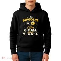 I Am Bipooler Snooker Game Billiards Lover Pool Player Kids Hoodie thumb 4