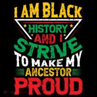 I Am Black History And I Strive To Make My Ancestor Proud Gift Coffee Mug thumb 5