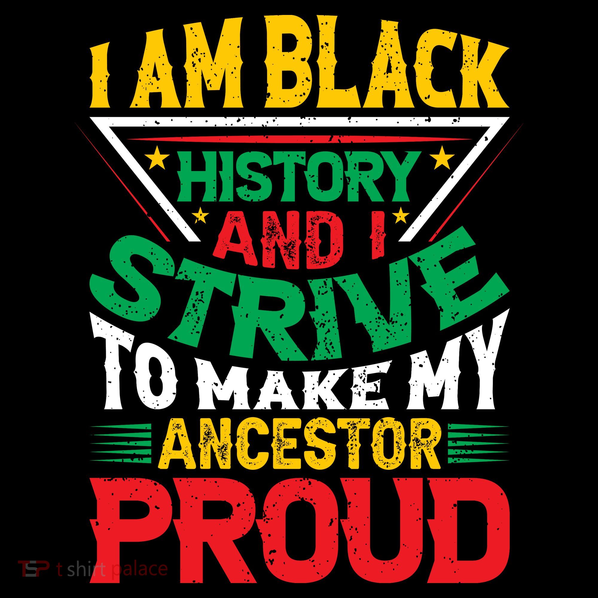 I Am Black History And I Strive To Make My Ancestor Proud Gift Coffee Mug