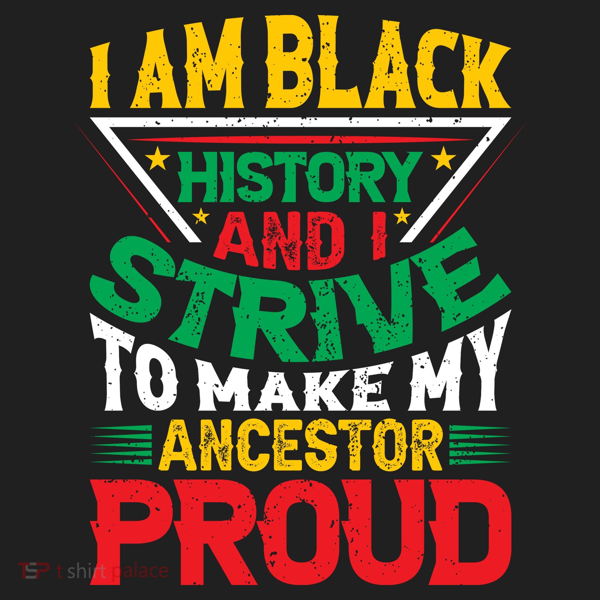 I Am Black History And I Strive To Make My Ancestor Proud Gift Hat