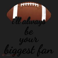 ILl Always Be Your Biggest Fan Mom Or Dad Football Gift Hat thumb 2