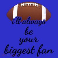 ILl Always Be Your Biggest Fan Mom Or Dad Football Gift Sweatshirt thumb 3