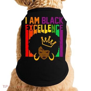 I Am Black Excellence Doggie Tank
