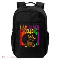 I Am Black Excellence Backpack thumb 0