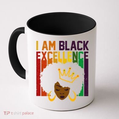 I Am Black Excellence Coffee Mug