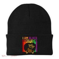 I Am Black Excellence Beanie thumb 0