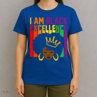 I Am Black Excellence T-Shirt thumb 4
