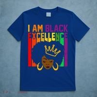 I Am Black Excellence T-Shirt thumb 5