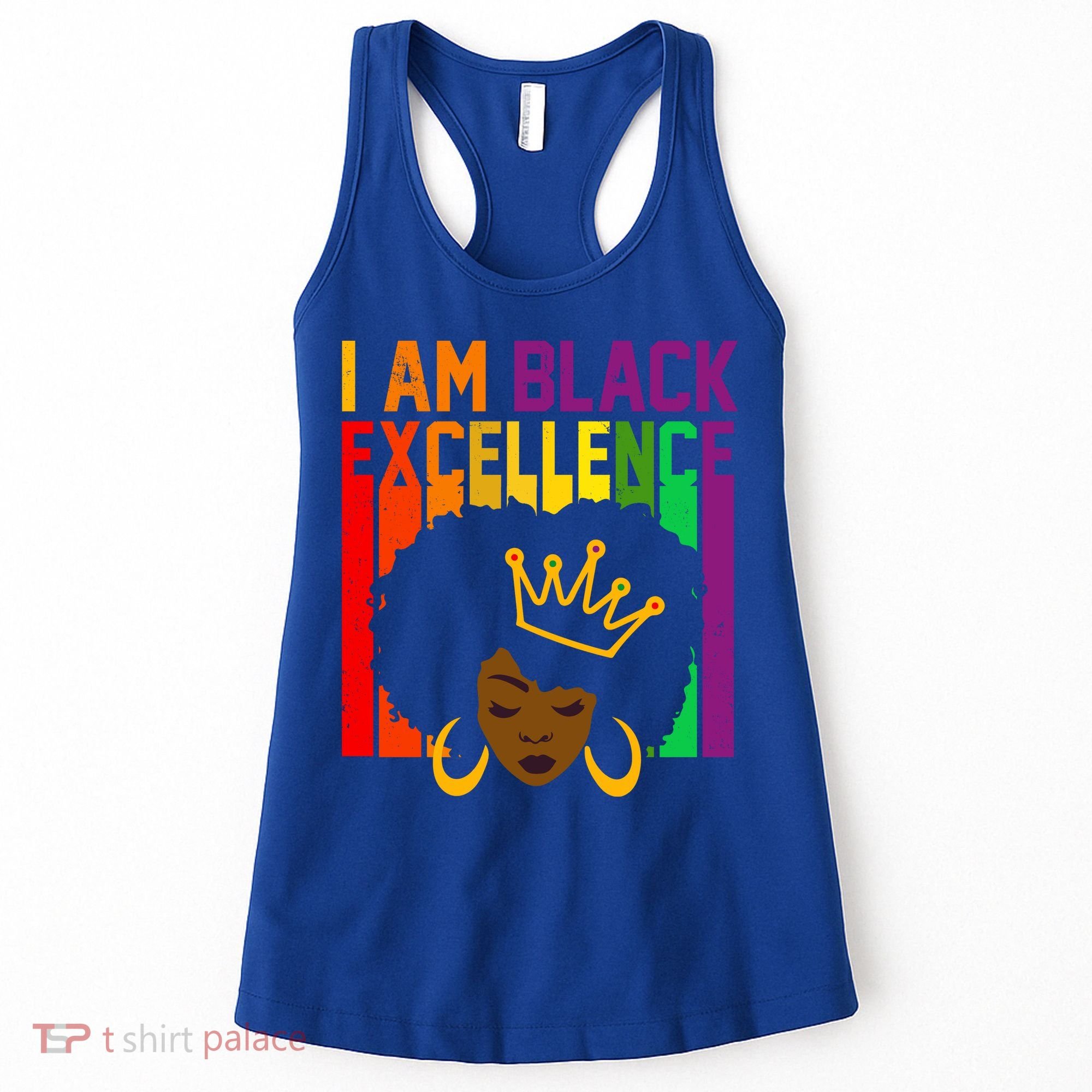 I Am Black Excellence Women's Tank Top