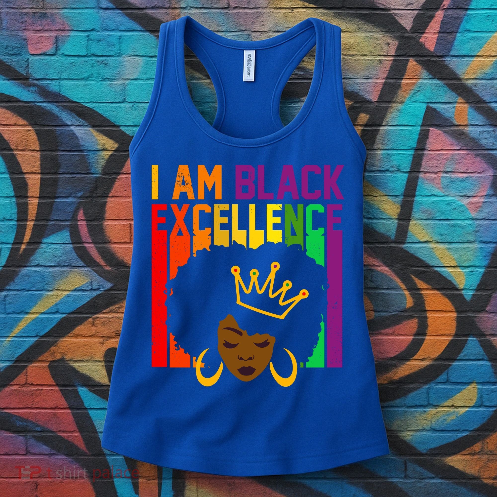 I Am Black Excellence Women's Tank Top