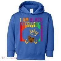 I Am Black Excellence Toddler Hoodie thumb 0