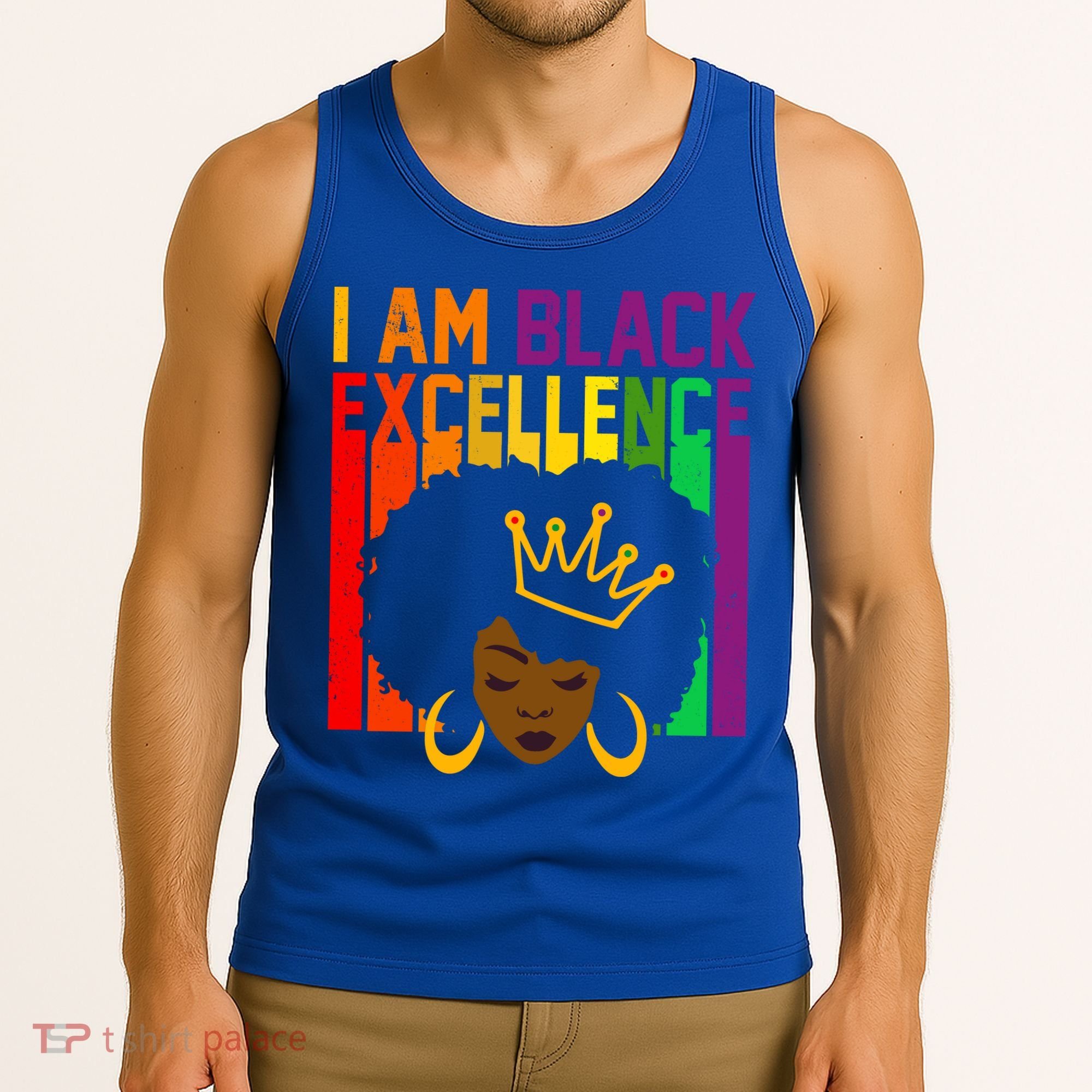 I Am Black Excellence Tank Top