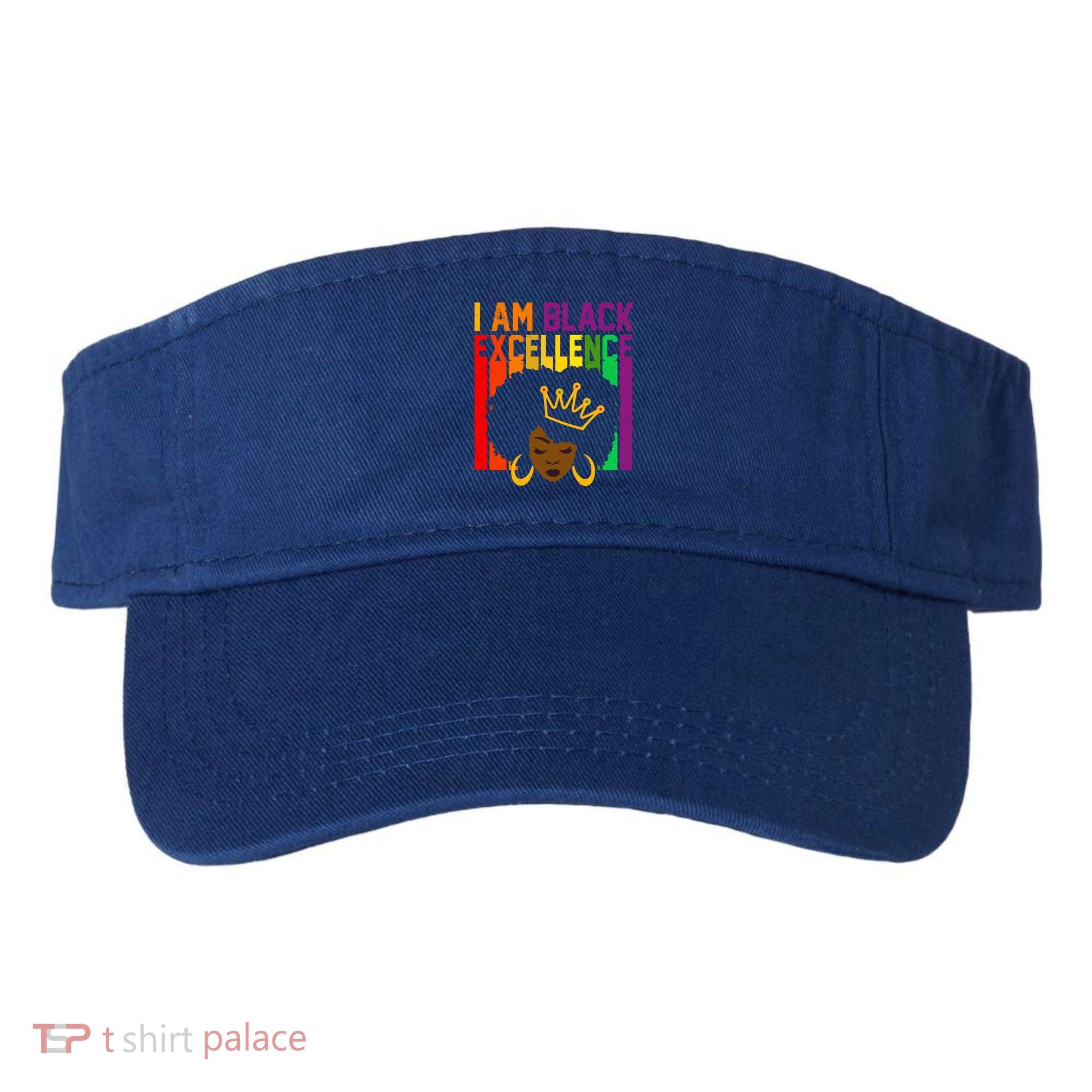 I Am Black Excellence Visor