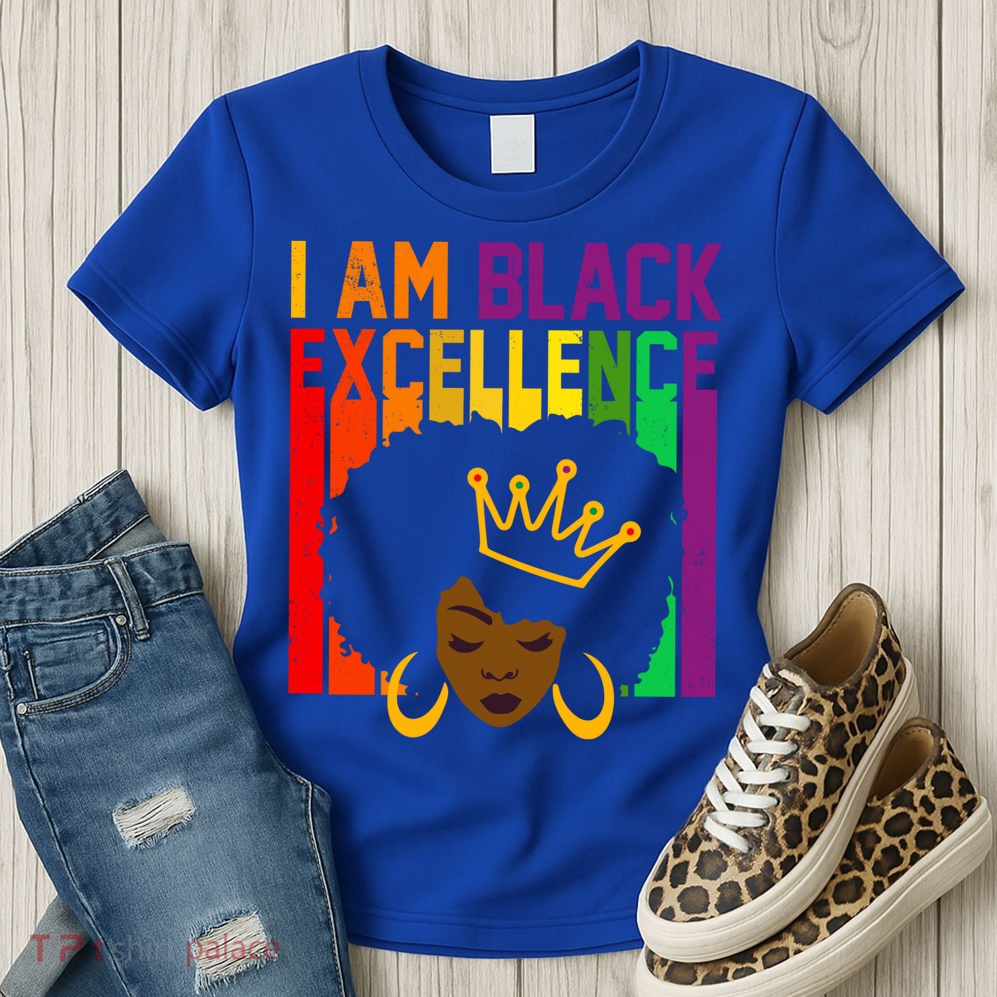I Am Black Excellence Women's T-Shirt
