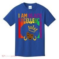 I Am Black Excellence Kids T-Shirt thumb 0