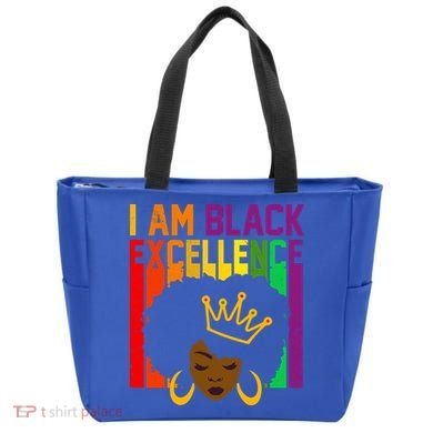 I Am Black Excellence Tote Bag