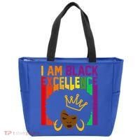 I Am Black Excellence Tote Bag thumb 0