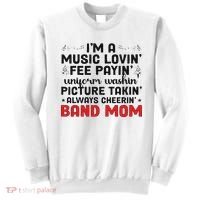 I'm A Band Mom Marching Band Mom Marching Band Mother Sweatshirt thumb 0