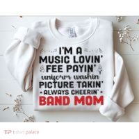 I'm A Band Mom Marching Band Mom Marching Band Mother Sweatshirt thumb 2