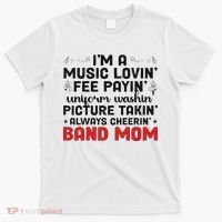 I'm A Band Mom Marching Band Mom Marching Band Mother T-Shirt thumb 0