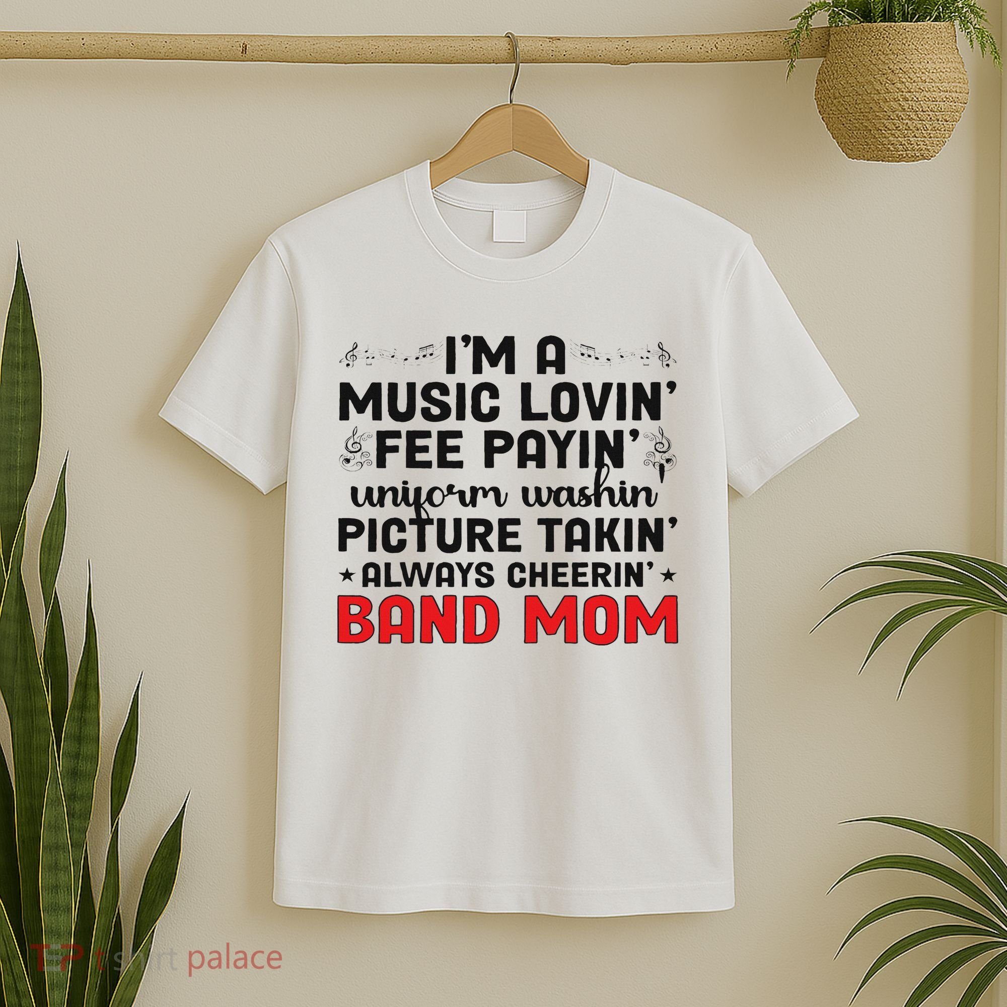 I'm A Band Mom Marching Band Mom Marching Band Mother T-Shirt