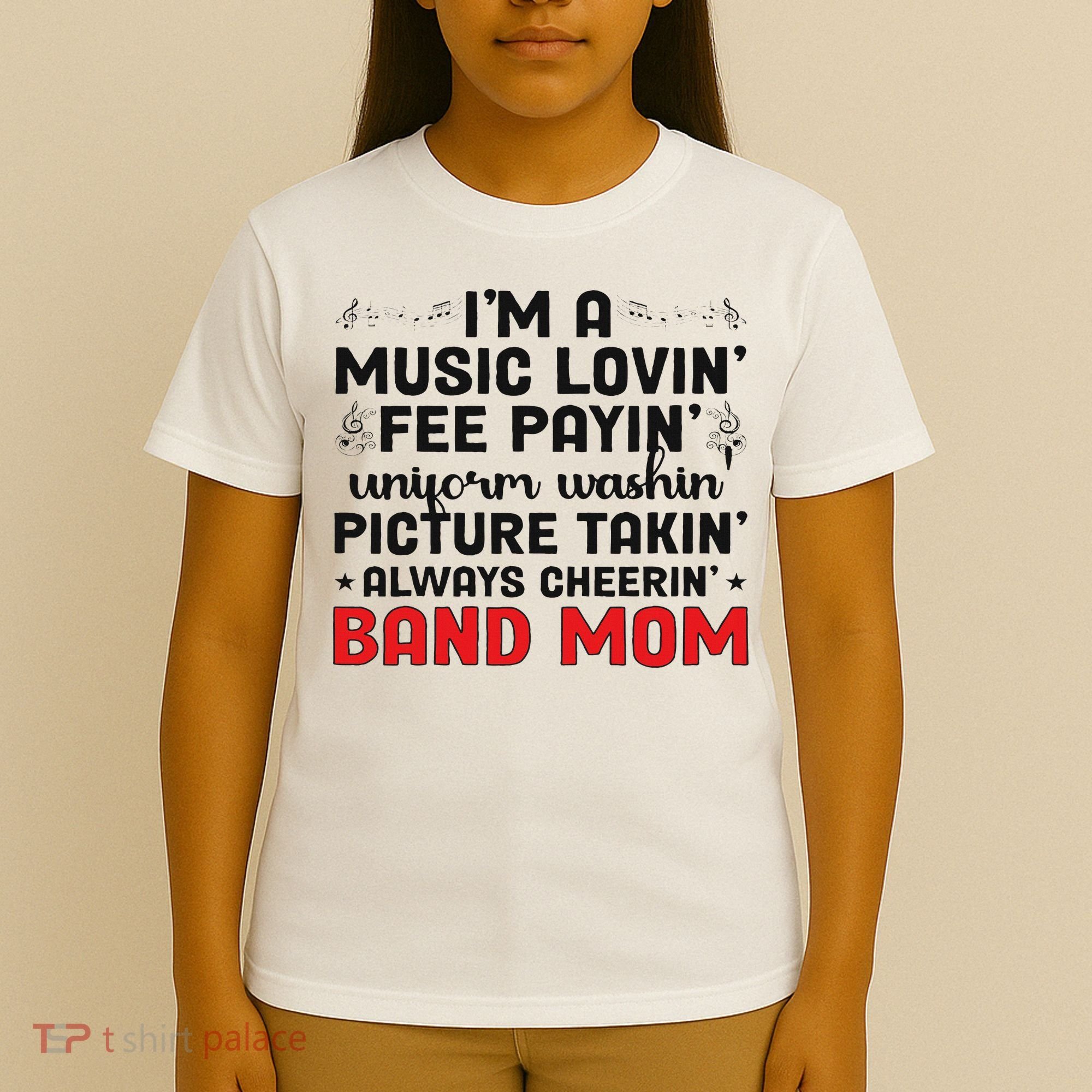 I'm A Band Mom Marching Band Mom Marching Band Mother T-Shirt
