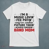 I'm A Band Mom Marching Band Mom Marching Band Mother T-Shirt thumb 5